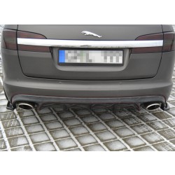 Maxton Design bočné splittery zadného nárazníka pre Jaguar XF (X250) Sportbrake S-pack (2012-2015)