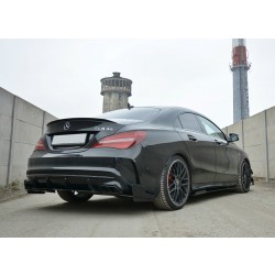 Maxton Design bočné splittery zadného nárazníka v pretekárskom dizajne pre Mercedes-Benz CLA A45 AMG (C117) facelift (2017-)