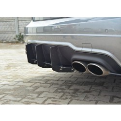 Maxton Dizajn difúzor a bočné splittery zadného nárazníka pre Mercedes-Benz triedy C (W204) AMG-line (2007-2010)