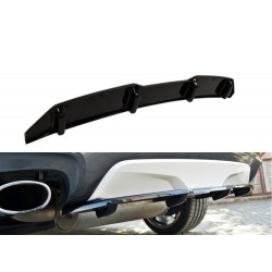 Maxton Design difúzor zadného nárazníka s rebrovaním pre BMW X4 (F26) M-packet (2014)