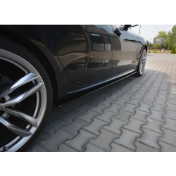 Maxton Design difúzory bočných prahov pre Audi A5 (8T) Sportback S-line facelift (2011-2016)