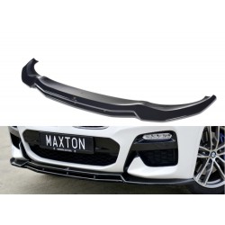 Maxton Design splitter V.1 pod originálny predný nárazník BMW X3 (G01) M-pack (2018-)