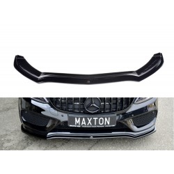 Maxton Design splitter V.1 pod originálny predný nárazník Mercedes-Benz C43 AMG W205 (2018-)