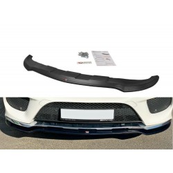 Maxton Design splitter V.1 pod originálny predný nárazník Mercedes-Benz GLE (W166) AMG-line (2015-2018)