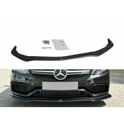 Maxton Design splitter V.1 pod originálny predný nárazník Mercedes-Benz triedy C S205 63AMG Estate (