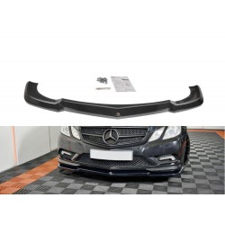 Maxton Design splitter V.1 pod originálny predný nárazník pre Mercedes-Benz triedy E (W207) Coupe AMG-line (2009-2012)