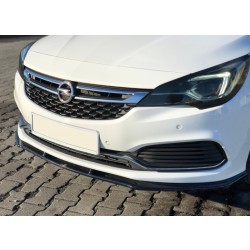 Maxton Design splitter V.1 pod originálny predný nárazník pre Opel Astra K OPC-line (2015-)