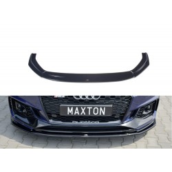Maxton Design splitter V.2 pod originálny predný nárazník Audi RS4 (B9) 2017-