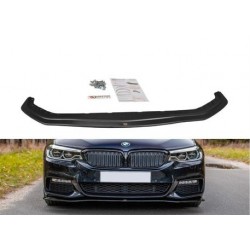 Maxton Design splitter V.2 pod originálny predný nárazník BMW radu 5 (G30 / G31) M-pack (2017-)