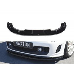 Maxton Design splitter V.2 pod originálny predný nárazník Fiat 500 Abarth (2008-2012)