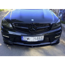 Maxton Design splitter pod originálny predný nárazník Mercedes-Benz C63 AMG (W204) facelift (2011-2014)