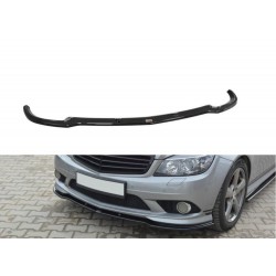 Maxton Design splitter pod originálny predný nárazník Mercedes-Benz triedy C (W204) AMG-line predfacelift (2007-2010)
