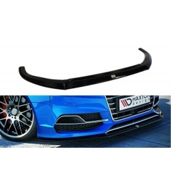 Maxton Design splitter pod originálny predný nárazník pre Audi A3 (8V) S-line (2013-2016) / Audi S3 (8V) sedan, cabrio