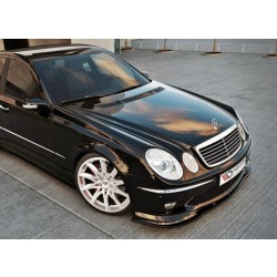 Maxton Design splitter pod originálny predný nárazník pre Mercedes-Benz triedy E (W211) AMG predfacelift (2002-2006)