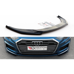 Audi A6 C8 S-Line, spojler pod predný nárazník ver.2, Maxton design