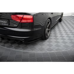 Maxton Design bočné splittery zadného nárazníka pre Audi A8 (D4) 2009-2013