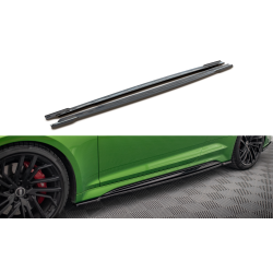 Audi RS5 F5 FL, difúzory pod bočné prahy, Maxton design