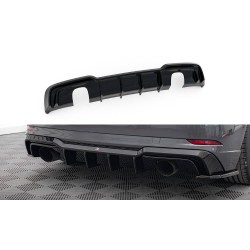 Audi S3 8V FL S-line sportback, vložka zadného nárazníka s jednoduchou koncovkou na oboch stranách,