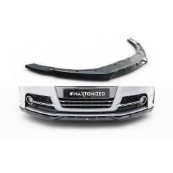 Audi TT S 8J vrátane FACELIFT / Audi TT S-line 8J Facelift, spojler pod predný nárazník ver.2, Maxton design