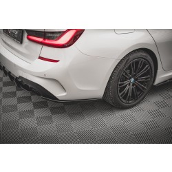 BMW rad 3 G20/G21 M-Pack, bočné difúzory pod zadný nárazník v.2, Maxton design