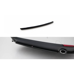 BMW rad 4 G22/G23 vrátane FACELIFT, stredový spojler pod zadný nárazník, Maxton design