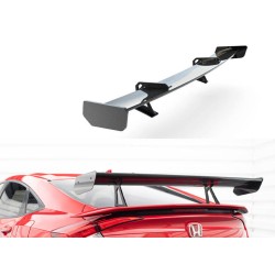 Honda Civic Mk10 SI, karbónové zadné krídlo swan-neck, Maxton Design Carbon Division