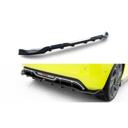 Abarth 500E, spojler pod zadný nárazník s rebrovaním, Maxton Design