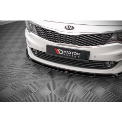 Kia Optima MK4, spojler pod predný nárazník, Maxton design