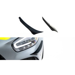 Mercedes AMG GT C C190 Facelift, prítlačné krídelká predného nárazníka, Maxton Design
