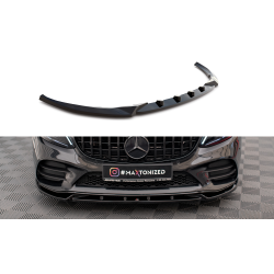 Mercedes trieda C W205 Facelift/AMG-Line/Coupe/Sedan, spojler pod predný nárazník ver.2,Maxton design
