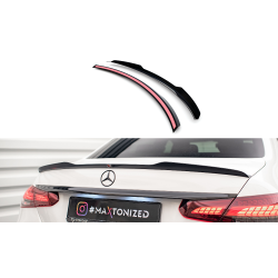 Mercedes trieda E W213 FL/AMG-Line/Sedan, predĺženie spojleru, Maxton design