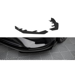 Mercedes trieda A W177 Facelift A35 AMG Hatchback/Sedan, rohové spojlery pod predný nárazník, Maxton design