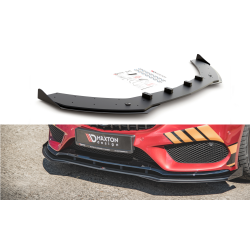 Mercedes trieda C W 205 / C43 AMG Coupe - spoiler pod predný nárazník s rohovými splittery - plast ABS bez povrchovej úpravy - Maxton design
