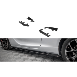 Opel Astra J (Mk4), krídelká bočných difúzorov, plast ABS bez povrchovej úpravy, GTC OPC-Line, Maxton design