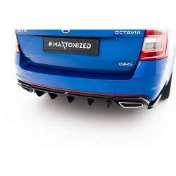 Škoda Octavia III RS včetně facelift (sedan/kombi) zadný difuzor V2 pre diesel