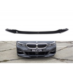 Maxton Design splitter V.1 pod originálny predný nárazník BMW 3 (G20) M-pack (2019-)