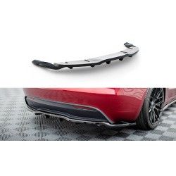 Tesla Model 3 Mk1 Project Highland Facelift, spojler pod zadný nárazník s rebrovaním v.2, Maxton design
