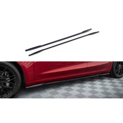 Tesla Model 3 Mk1 Project Highland Facelift, difúzory pod bočné prahy ver.2, Maxton design