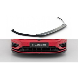 Volkswagen Golf Mk7 R Facelift, spojler pod predný nárazník ver. 7, Maxton design