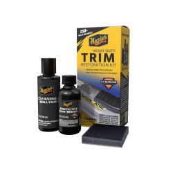 Meguiar's Heavy Duty Trim Restoration Kit - sada na oživenie a ochranu nelakovaných plastov v exteriéri