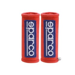 Návleky Sparco MINI na pásy, farba: červená