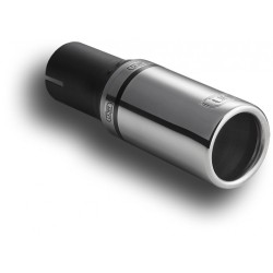ULTER SPORT univerzálna koncovka výfuku guľatá Ø60 s délkou 90 mm