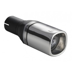 ULTER SPORT univerzálna koncovka výfuku obdĺžniková 73×73 s délkou 120 mm