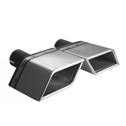 ULTER SPORT univerzálna koncovka výfuku špeciálna 170×70 s délkou 120 mm ĽAVÁ