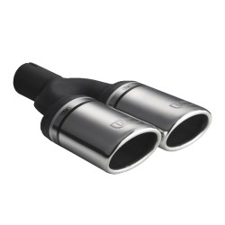 ULTER SPORT univerzálna dvojkoncovka výfuku oválna 95×65 s délkou 200 mm