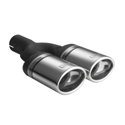ULTER SPORT univerzálna dvojkoncovka výfuku oválna 95×65 s délkou 200 mm
