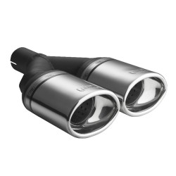 ULTER SPORT univerzálna dvojkoncovka výfuku oválna 120×80 s délkou 250