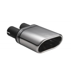 ULTER SPORT univerzálna koncovka výfuku oválna 145×75 s délkou 140 mm ĽAVÁ