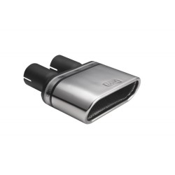 ULTER SPORT univerzálna koncovka výfuku oválna 167×60 s délkou 120 mm