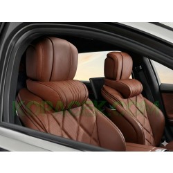 Škoda Kodiaq II - Ortopedický vankúš na opierku hlavy farba COGNAC